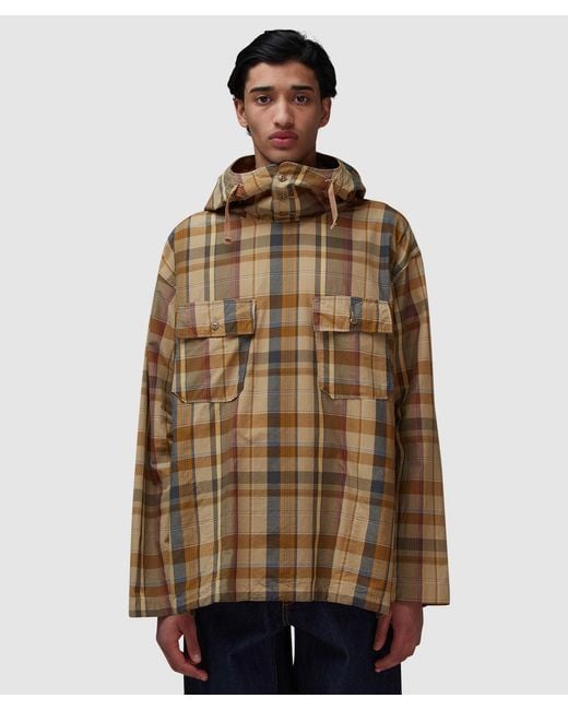 Engineered Garments Brown Cagoule Shirt for men