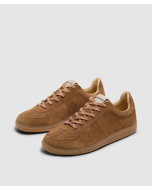 Novesta Brown Gat Suede Sneaker