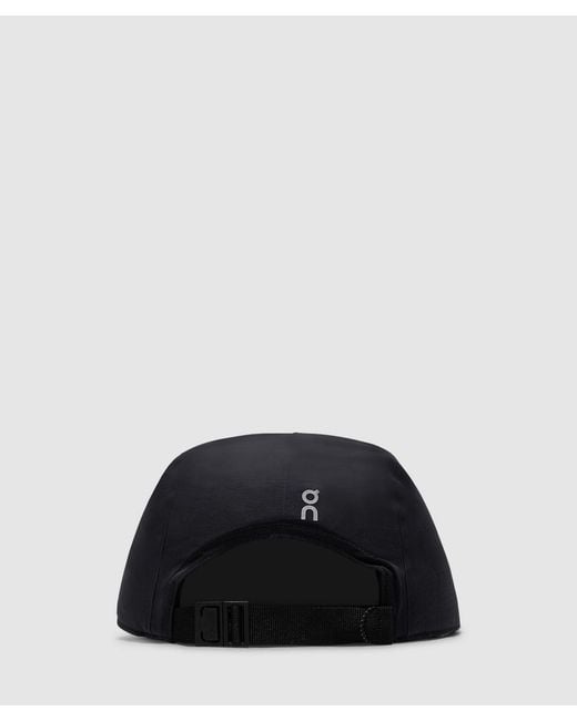 On Shoes Black Performance Cap