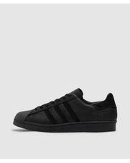 Y-3 Black Superstar Sneaker for men