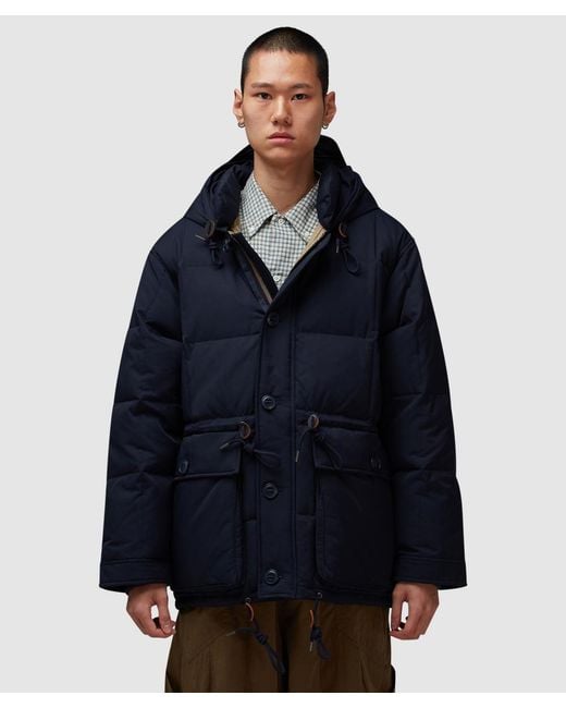 FRIZMWORKS Blue Karakoram Down Parka Jacket for men