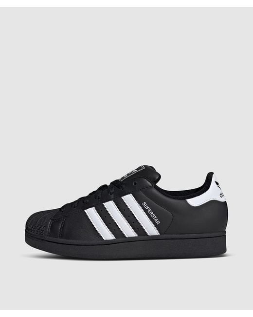 Adidas Black Superstar Ii Sneaker
