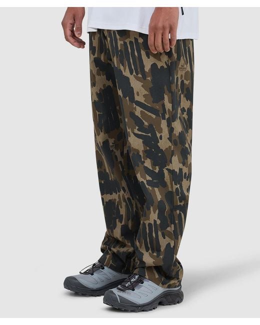 Malbon Golf Gray Condor Tour Divot Camo Pant (Bark Camo for men