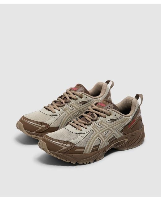 Asics Brown Gel-Ventx Sneaker (Wool/ Storm for men