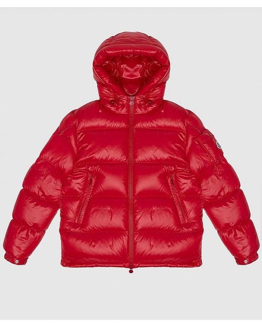 moncler red jacket