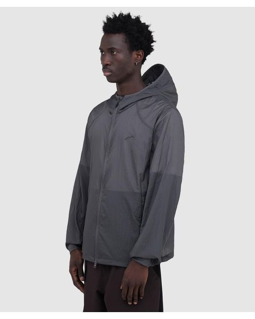 Mellow Clo Gray Exhale Jacket (Charcoal for men