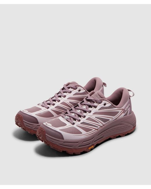 Hoka One One Pink Mafate Speed 2 Sneaker (Classic Mauve Carnation for men