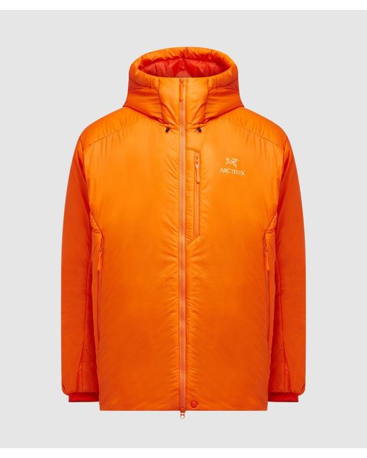 Arc'teryx Orange Nuclei Sv Parka Jacket for men
