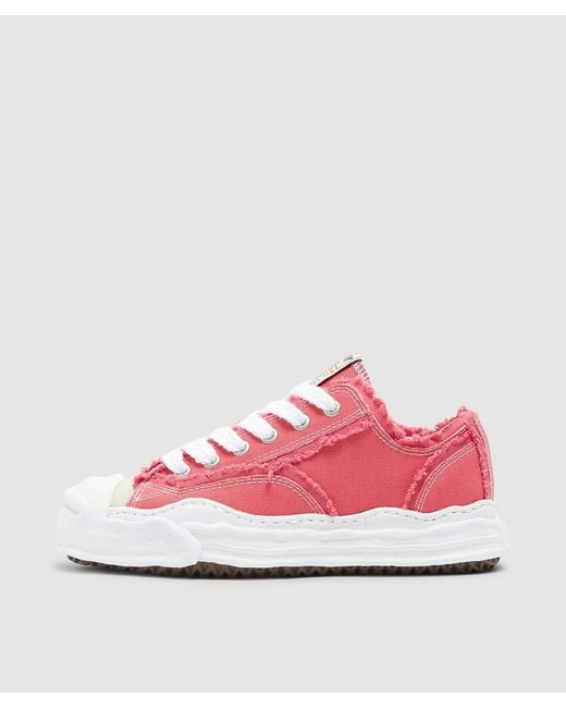 Maison Mihara Yasuhiro Pink Hank Low Original Sole Sneaker for men