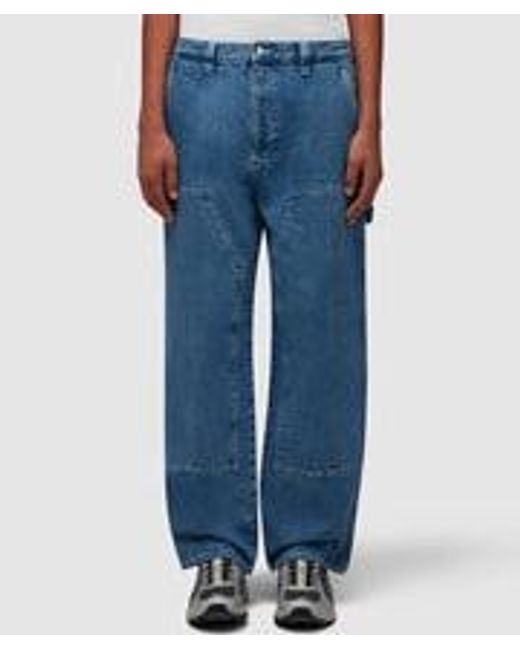 Stüssy Work Pant Denim Washed Blue – Très Bien