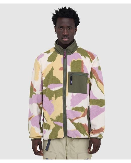 Patagonia Multicolor Synchilla Fleece Jacket (Sunshine: Natural for men