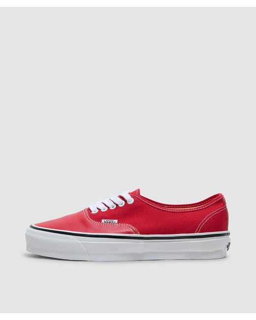 Vans Red Otw Authentic 44 Siped Vibram Sneaker Racing for men