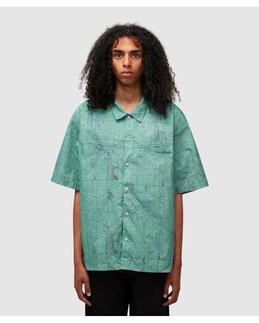 Gramicci Green Camp Shirt for men