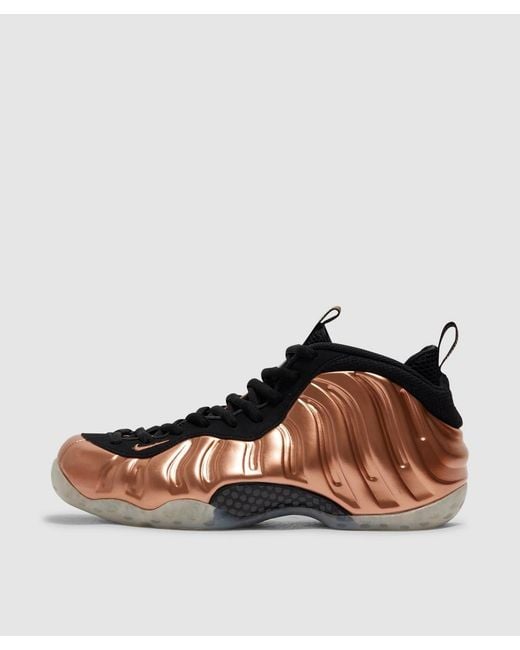 Nike Brown Air Foamposite One Sneaker for men