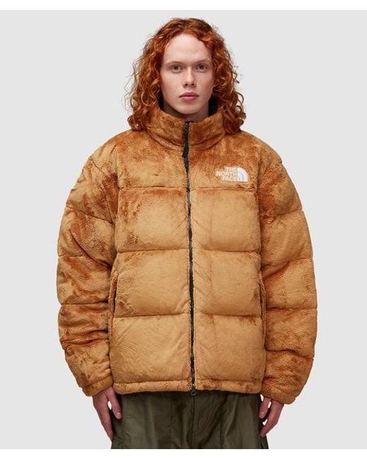 The North Face Brown Versa Velour Nuptse Jacket for men