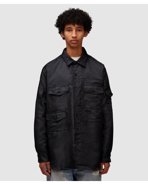 Engineered Garments Black Trail Shirt for men