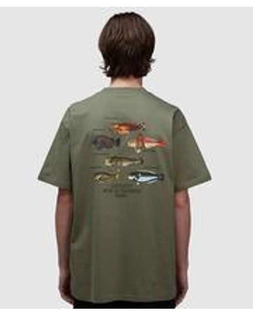 Carhartt Green Fish T-shirt for men