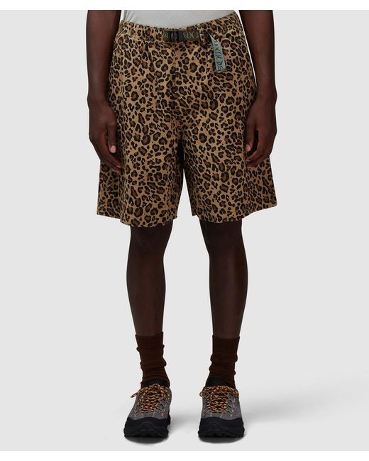 Brain Dead Natural Twill Climber Short for men