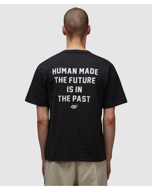 Human Made Black Duck Football T-shirt for men