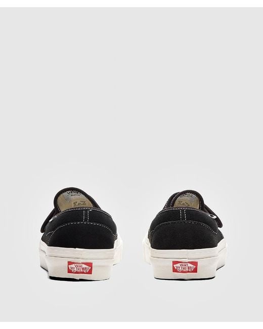 Anaheim slip on v style 47 スタイル47 ベルクロ 黒 VANS SLIP ON 47 V DX 