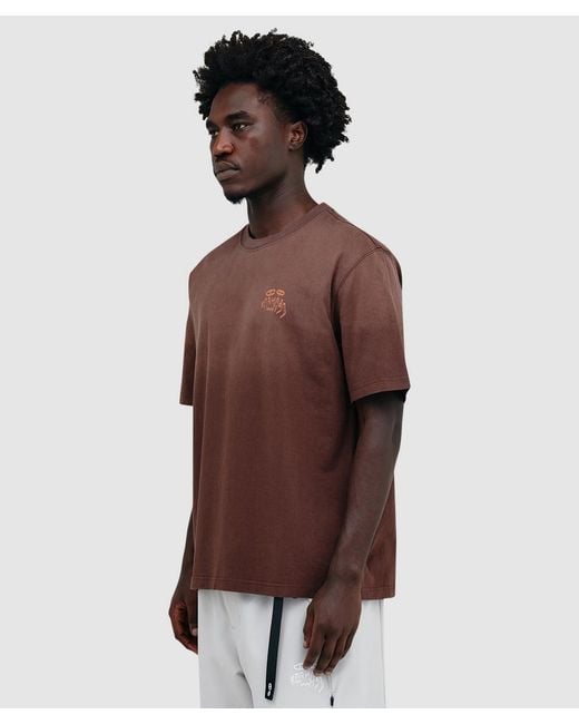 KARMA8A Brown Real Gradient T-Shirt for men