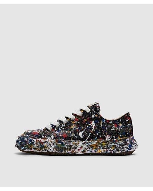 Maison Mihara Yasuhiro Black Peterson 23 Og Paint Spatter Sneaker