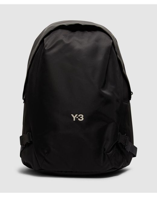 Y-3 Black Logo Backpack