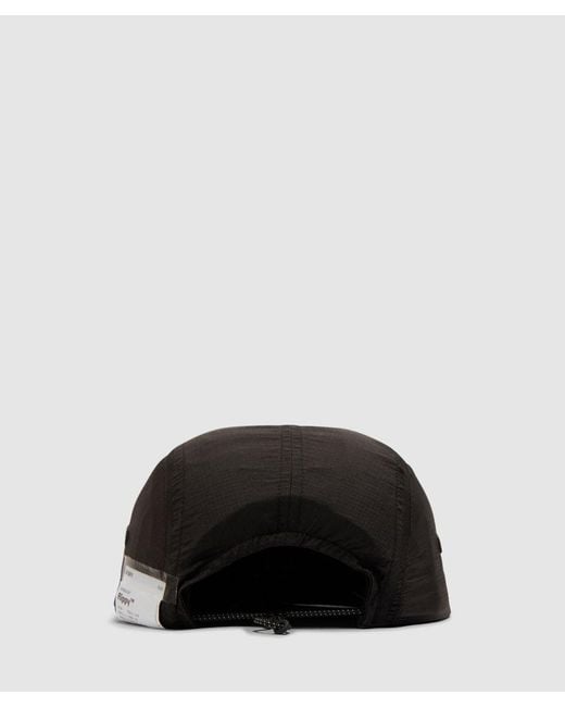 Satisfy Black Rippy Trail Cap (