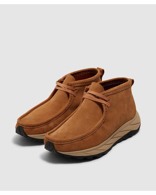 Clarks Brown Wallabee Eden Shoe for men