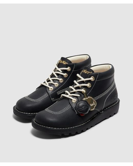 Kickers Black Kick Hi Goldie Boot for men