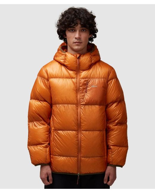 NANGA Orange Mountain Lodge Hooded Down Jacket for men