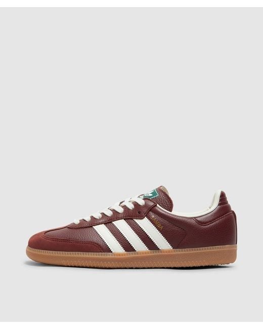 Adidas Brown Samba Og Sneaker (Fox/Off/Gum4