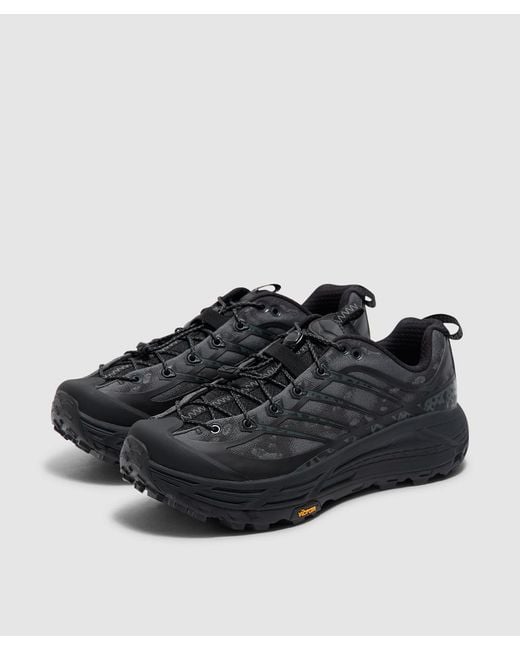 Hoka One One Black Mafate Three2 Sneaker Carbon