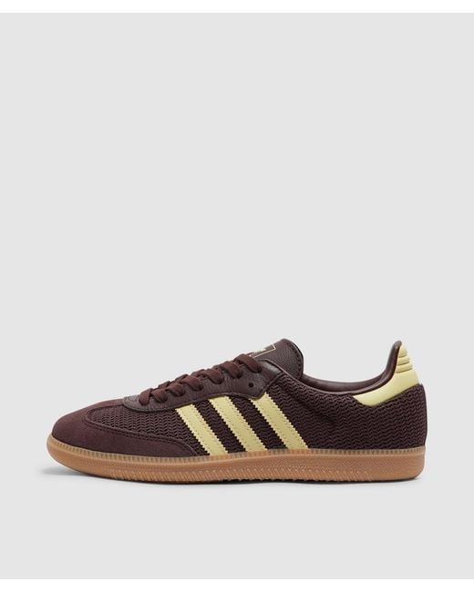 Adidas Brown Samba Og Sneaker for men