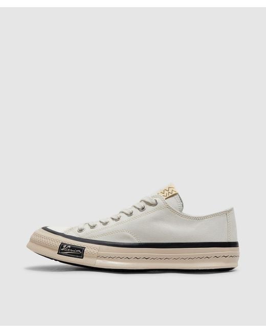 Visvim Skagway Lo Canvas Sneaker (Ivory in White for Men | Lyst