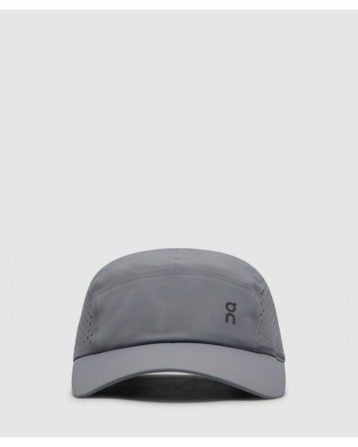 On Shoes Gray Lightweight Cap (Rock
