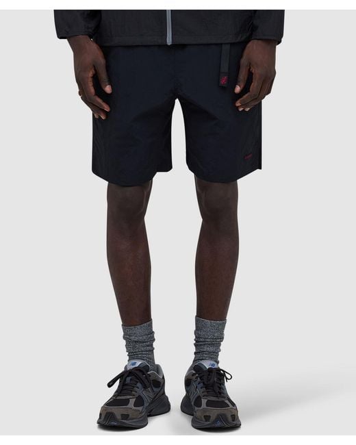 Gramicci Black Nylon Packable G-Short for men