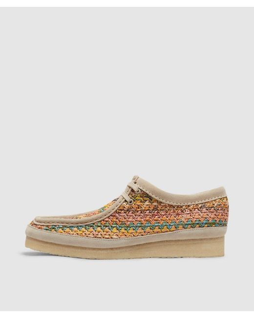Clarks Natural Wallabee Shoe for men