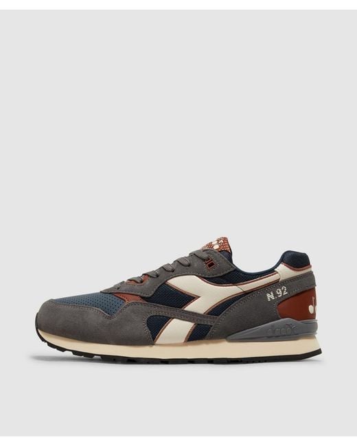 Diadora Brown N.92 Advance Sneaker (Dark for men