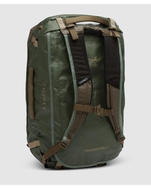Osprey Green Transporter 40 Backpack (Pine Leaf/Earl