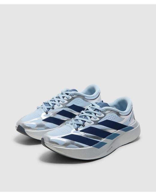Adidas Originals Blue Adizero Evo Sl Exo Sneaker (Wonder/Night/Met for men