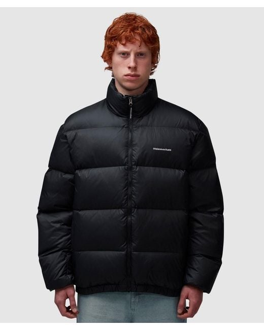 Thisisneverthat Black Pertex T Down Jacket for men