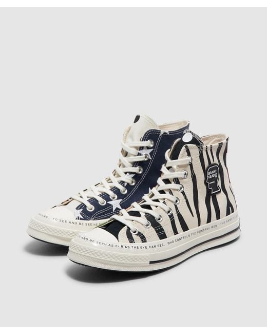 Converse White X Brain Dead Chuck '70 Hi Sneaker
