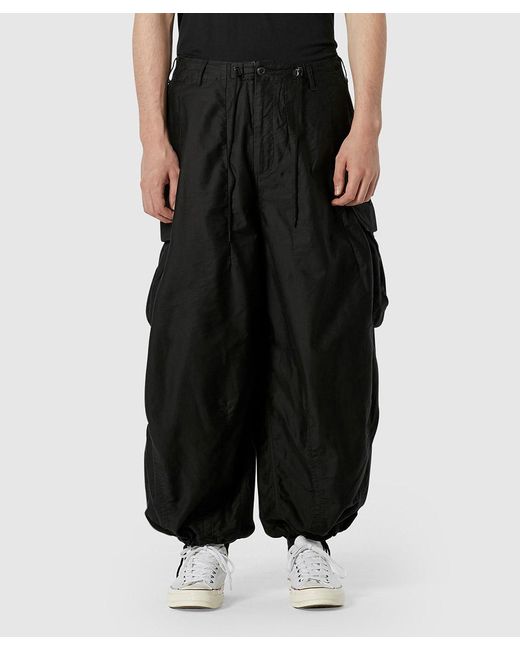 Needles Cotton Bdu Pant Black for Men 