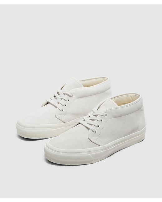 Vans White Otw Chukka 49 Vibram Sneaker (Marshmallow for men