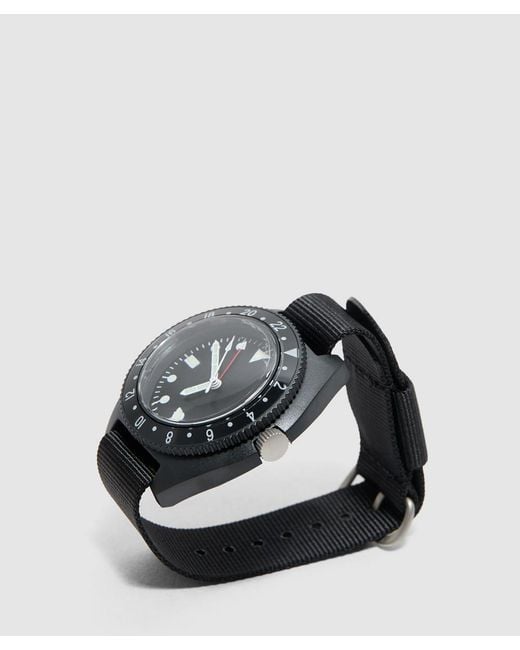 Beams Plus Black Type-P24 Watch