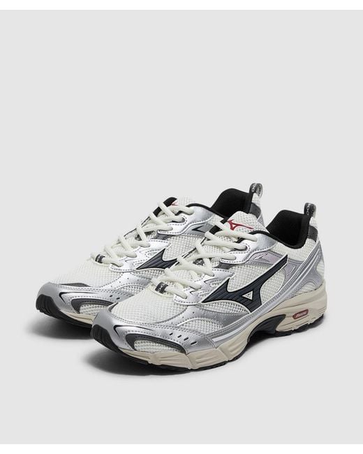 Mizuno Gray Mxr Sneaker (Snow/Magnet for men
