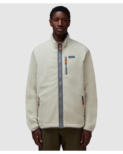 Patagonia Gray Retro Pile Jacket for men