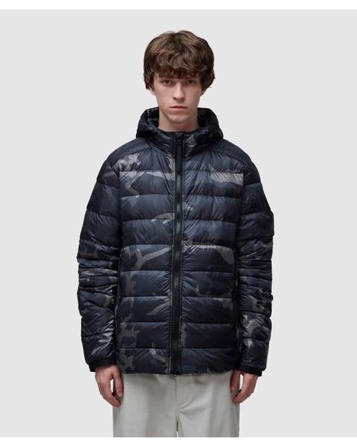 Canada goose men's crofton quilted hooded jacket hotsell