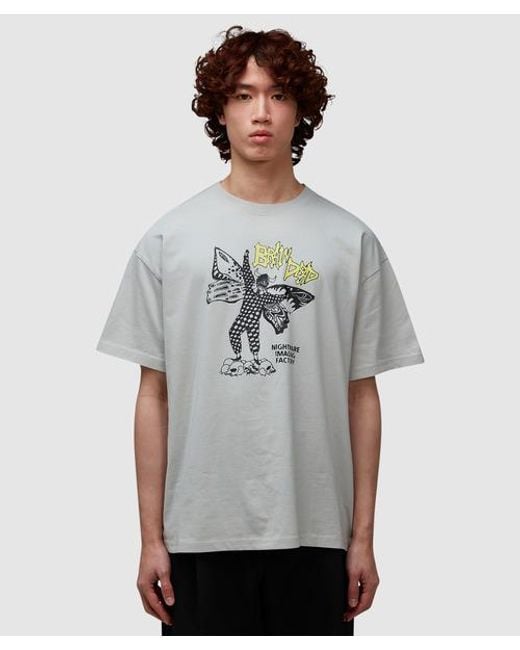 Brain Dead Gray Nightmare Factory T-shirt for men
